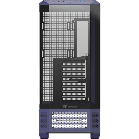 Thermaltake view 600 tg fremtidig dusk stort tårnhus (lilla sort | 2x USB-A | 1x USB-C | hærdet glas)