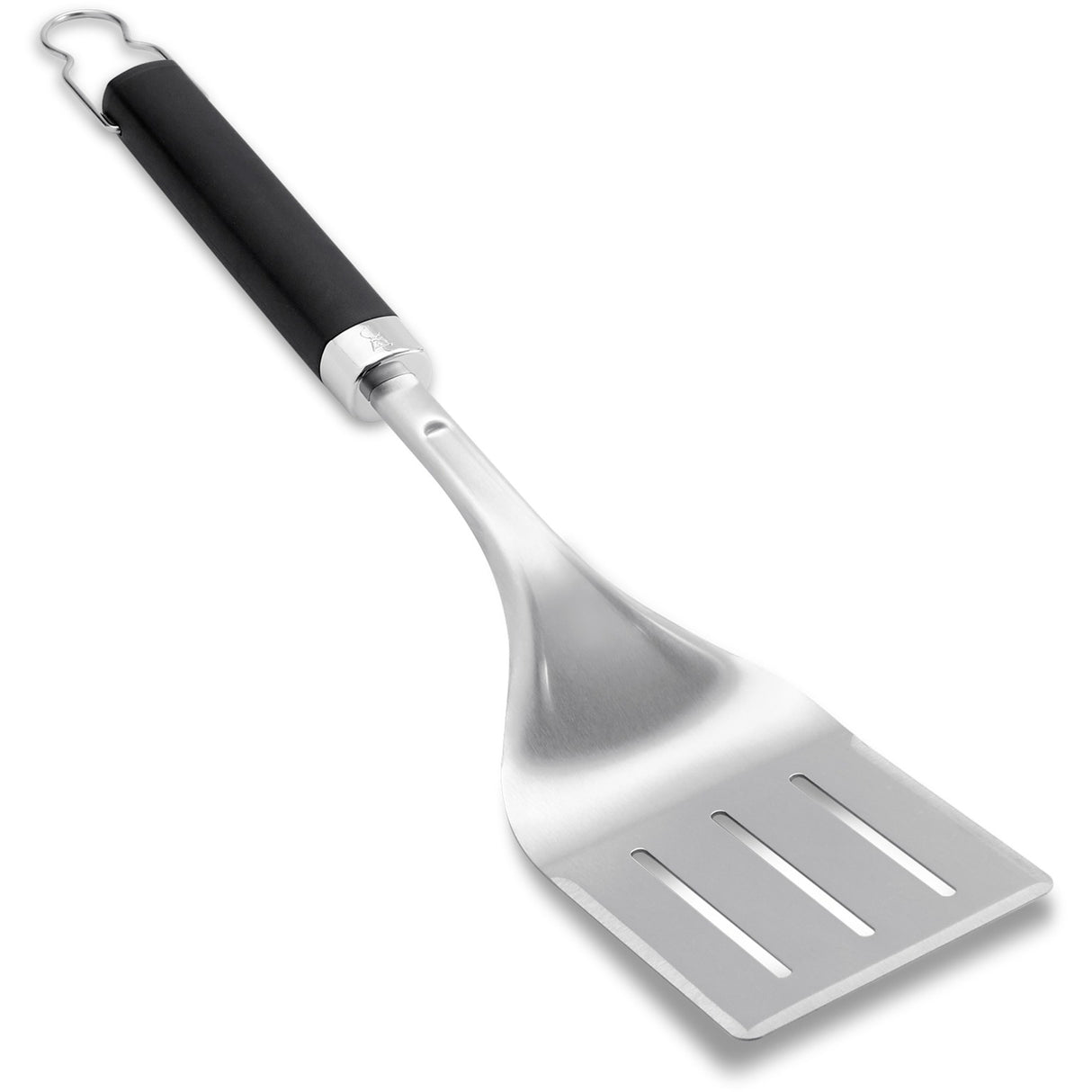 Weber præcisions grillspatel (rustfrit stål sort)
