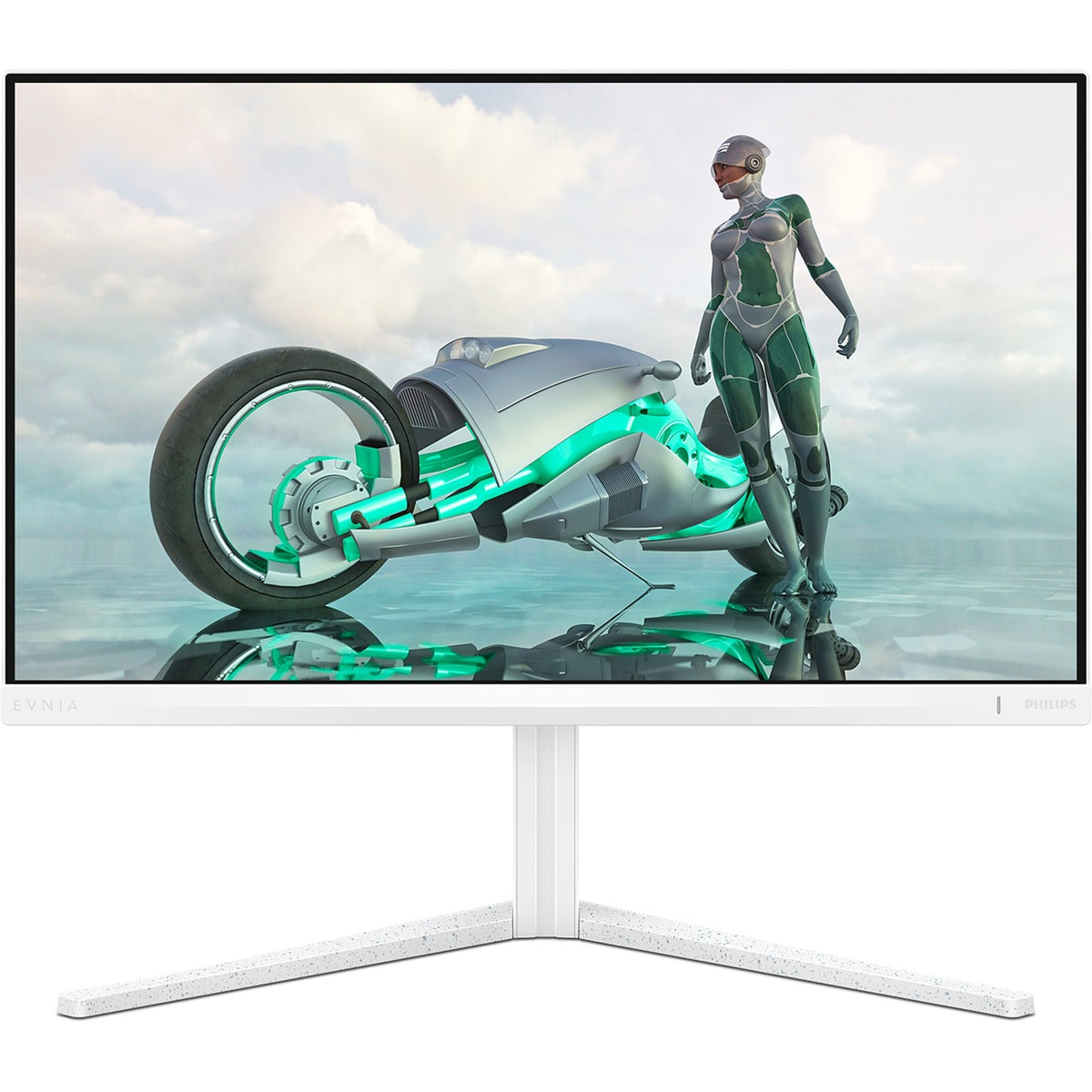 Philips Evnia 24m2n3201a 00 23.8 gaming-skærm (hvid, 2x HDMI, skærmport, 180 Hz)