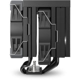 Sharkoon a60 rgb cpu køler (sort, 4-benet pwm blæserstik)
