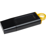 Kingston data traveler exodia 128 GB USB-stick (sort gul, DTX 128 GB)