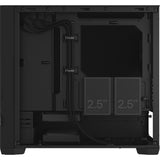 Fractal design pop mini lydløs sort solid midi tårnhus (sort | 2x USB-A)