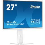 Iiyama prolite xub2797hsu-w2 27 skærm (hvid, HDMI, skærmport, 2x USB-A, USB-B)