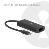 Club 3d usb-c naar 10gb-lan ethernet adapter (zwart)