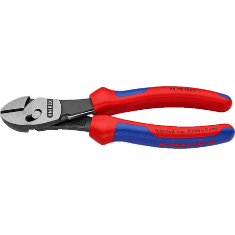 Knipex twinforce sideskæretang 7372180f skæretang (rød blå)