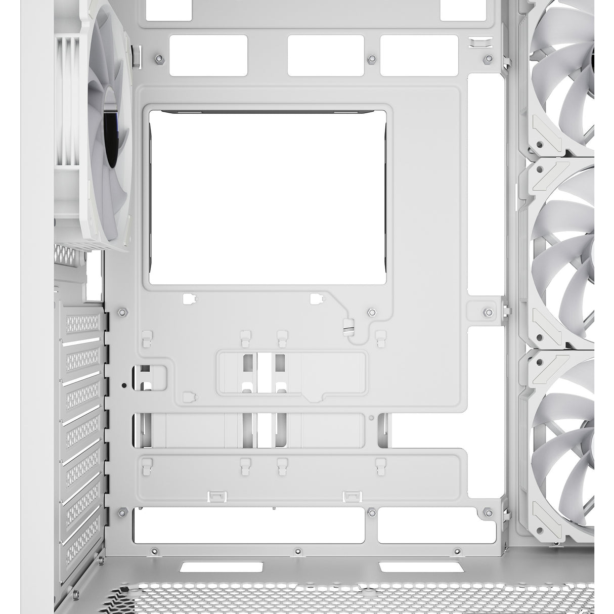 Sharkoon ak7 argb midi tårnhus (hvid | 2x USB-A | 1x USB-C | RGB | hærdet glas)