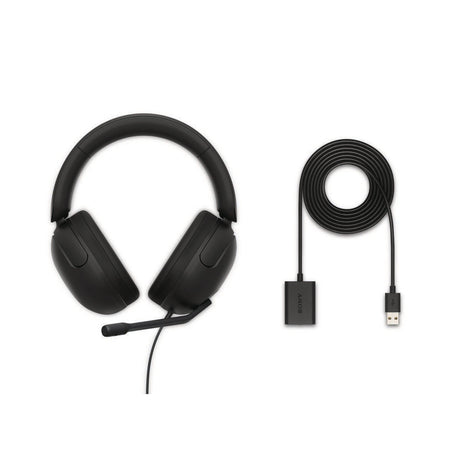 Sony inzone h3 bekabelde gaming headset over-ear (zwart, playstation 5, pc)