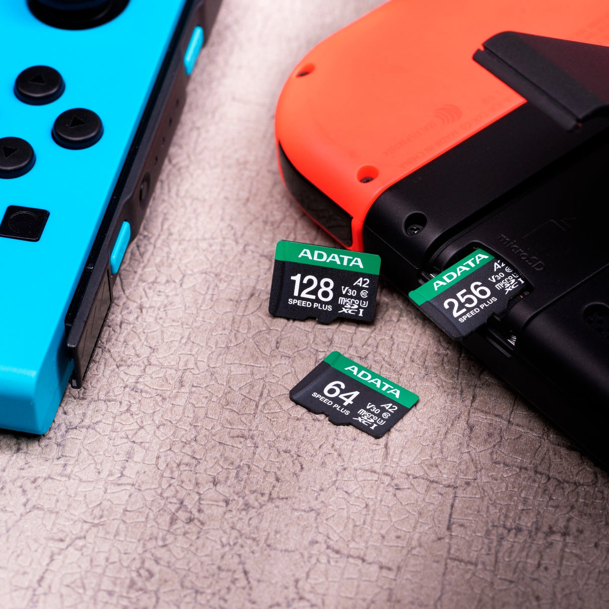 Adatahastighed plus microSDXC 128 GB hukommelseskort (uhs-i u3, klasse 10, v30, a2)