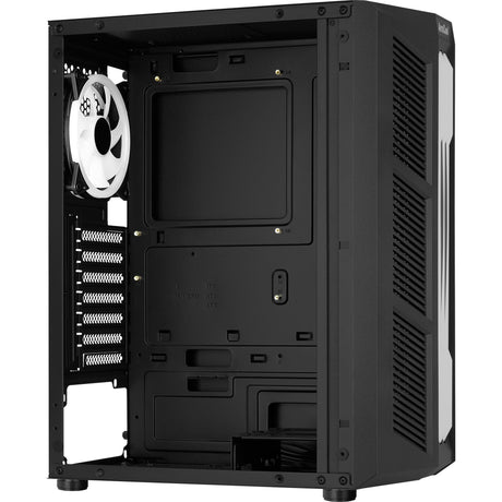Aerocool Prime V2 Midi Tower-hus (sort | 2x USB-A | RGB | vindue)