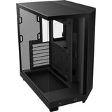 Nzxt h6 flow rgb midi tårnhus (sort | 2x usb-a | 1x usb-c | rgb | hærdet glas)