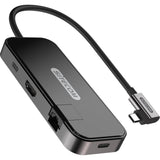 Sitecom USB-C til HDMI + Gigabit LAN-adapter (sort)