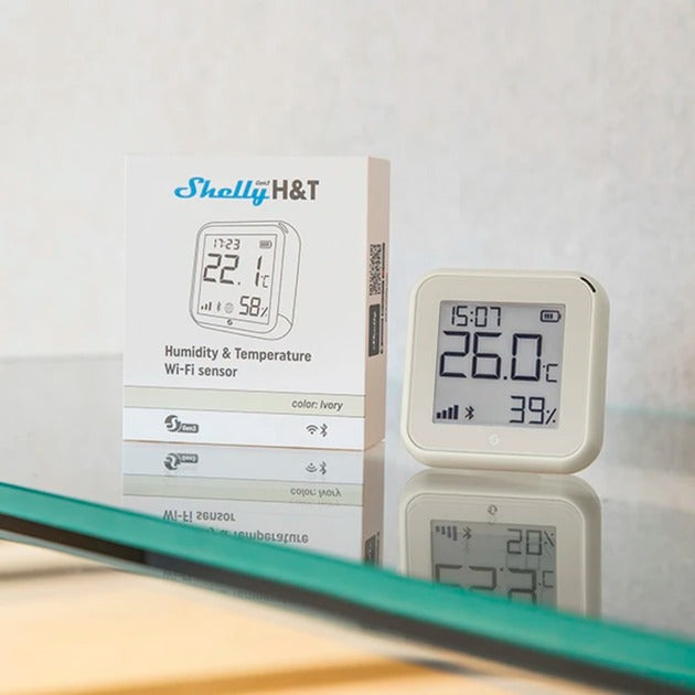Shelly plus ht gen3 detektor (creme)