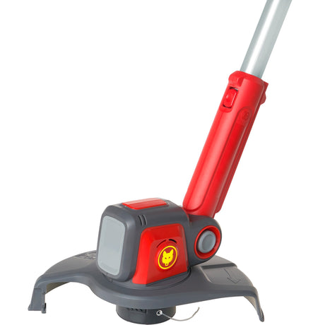 Wolf-garten lt 25 em e-multi-stjerne græstrimmer (rød grå, uden batterihåndtag)