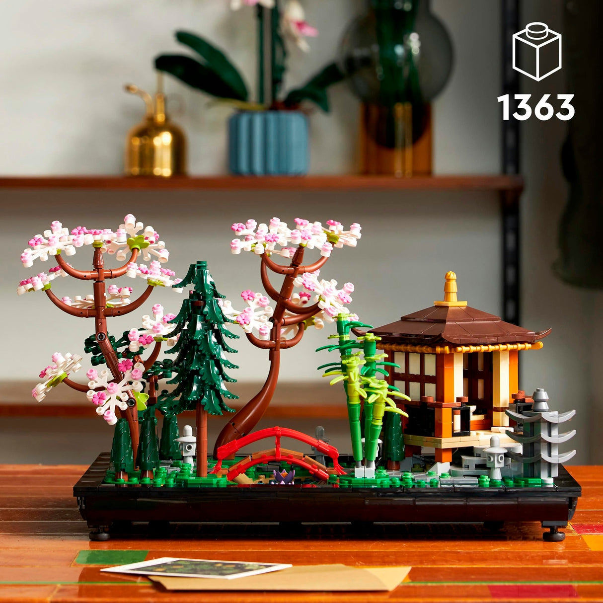 Lego ikoner beroligende have botanisk mindfulness byggesæt til voksne - 10315