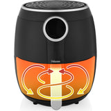 Tristar fr-6956 digital sprød frituregryde varmluftfriture (sort, 4,5 liter)