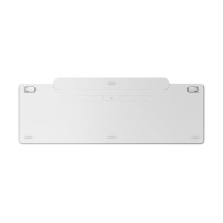 Lenovo 800 selvoplader Bluetooth-tastatur (hvidt, amerikansk layout (QWERTY), stempel, 100 %, stempelafbryder, Bluetooth 5.1, USB-C)