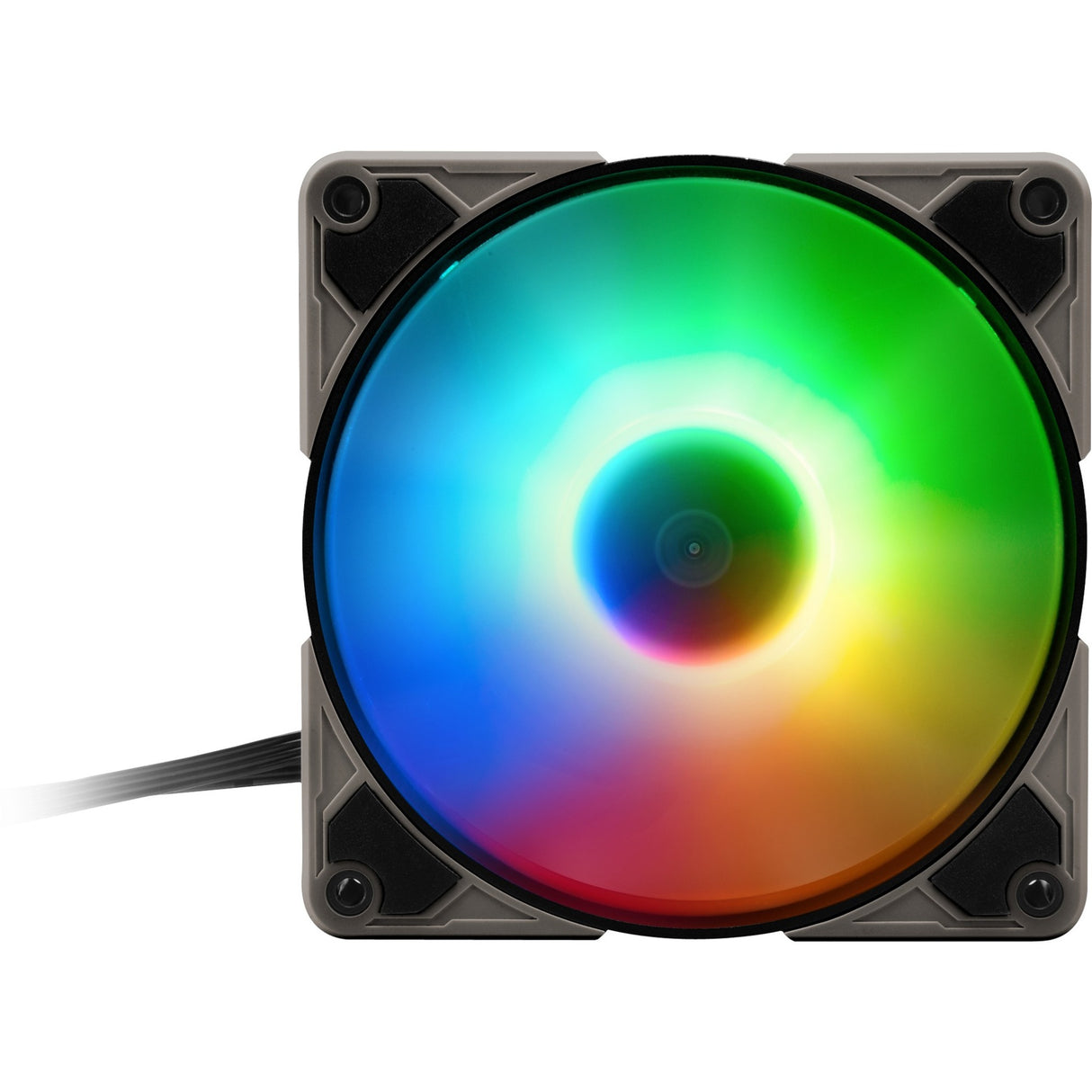 Sharkoon silentstorm 120 pwm rgb kabinet blæser (120 x 120 x 25 mm)