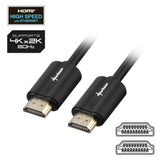 Sharkoon HDMI 2.0-kabel (sort, 1 meter, 4k)