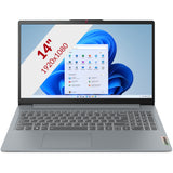 Lenovo ideapad slim 3 15ian8 (82xb00cdmh) 15.6 bærbar (grå | core i3-n305 | intel uhd-grafik | 8 gb | 128 gb ssd)