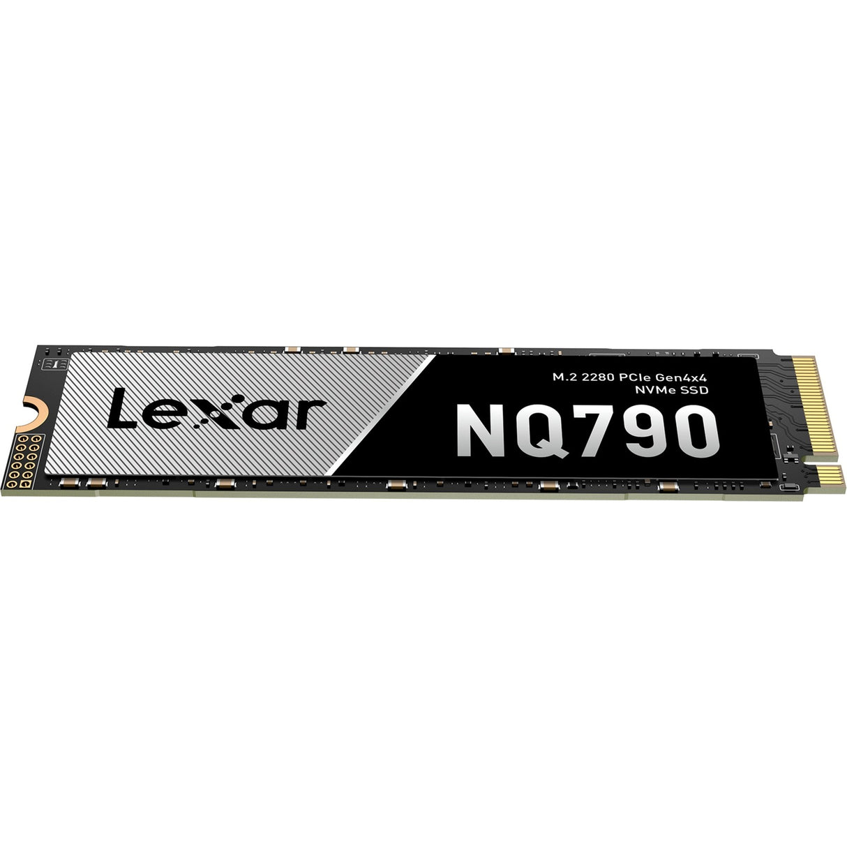 Lexar nq790 2 tb ssd (sort grå, pcie 4.0 x4, nvme 1.4, m.2 2280)