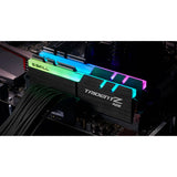 G.skill trident z rgb 16 gb ddr4-3000 (2x 8 gb) RAM (sort, f4-3000c16d-16gtzr, xmp 2.0)