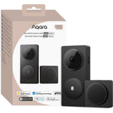 Aqara smart videodørklokke g410 select (sort, wifi, bluetooth, zigbee, matter)