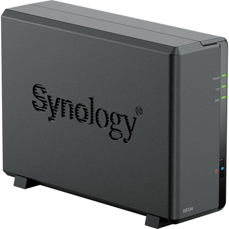 Synology diskstation ds124 nas (sort, USB-A 3.2 (5 GBit s))