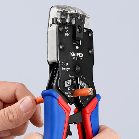 Knipex 975112 krympetang til westernstik - 200mm