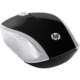 Hp trådløs mus 200 (sort sølv, 1000 dpi)