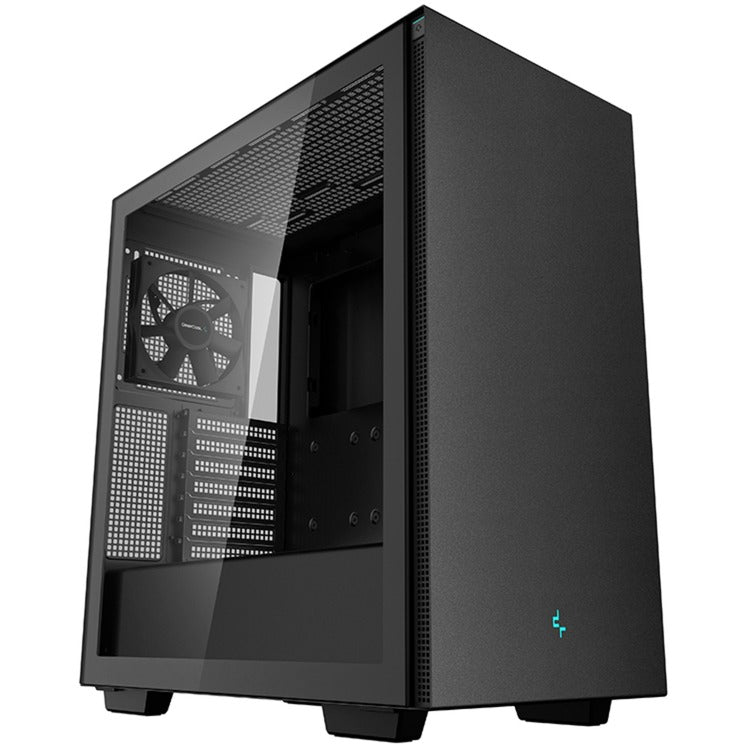 Deepcool ch510 midi tårnhus (sort | 2x USB-A | hærdet glas)