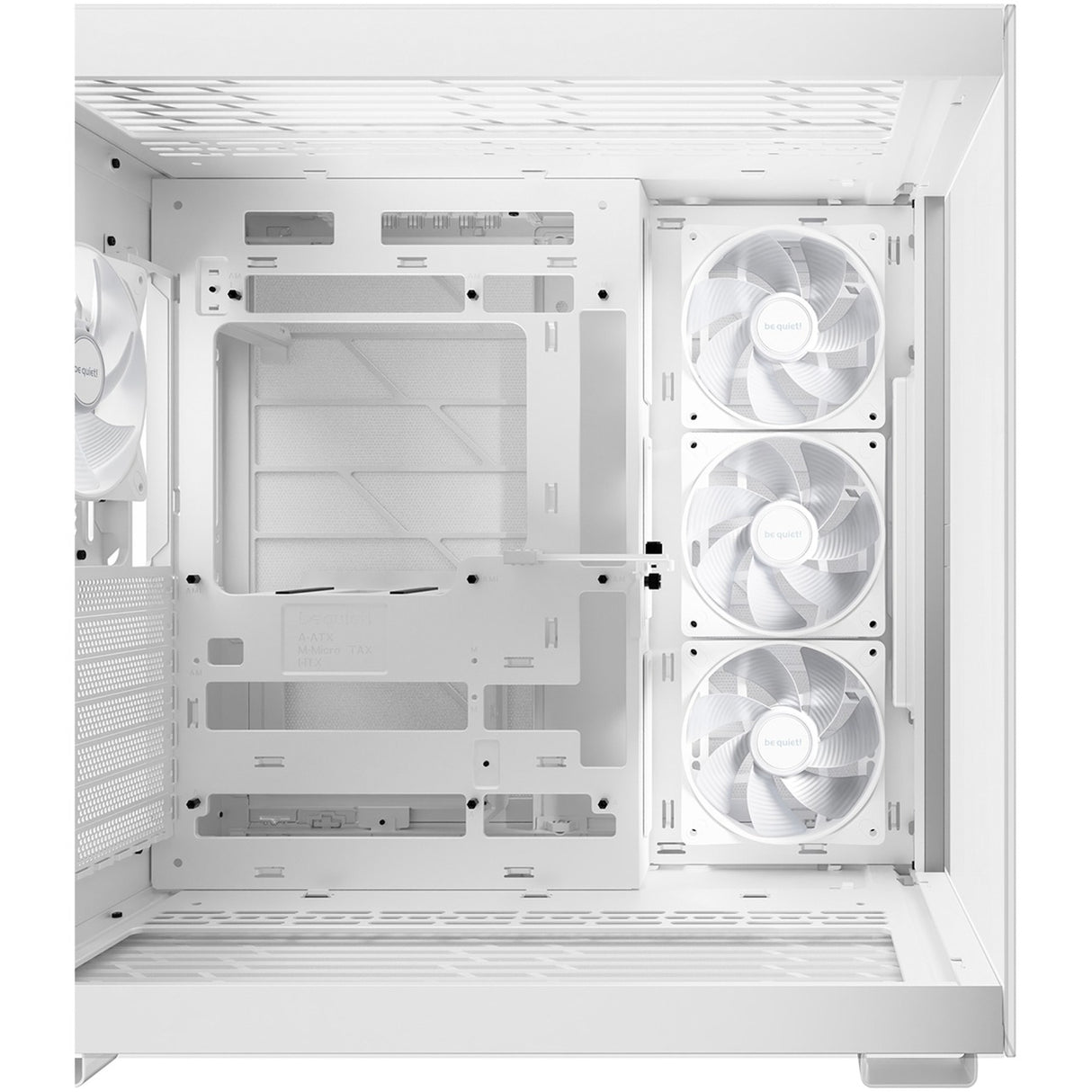 Vær stille! lys base 600 lx midi tårnhus (hvid | 2x USB-A | 1x USB-C | RGB | hærdet glas)