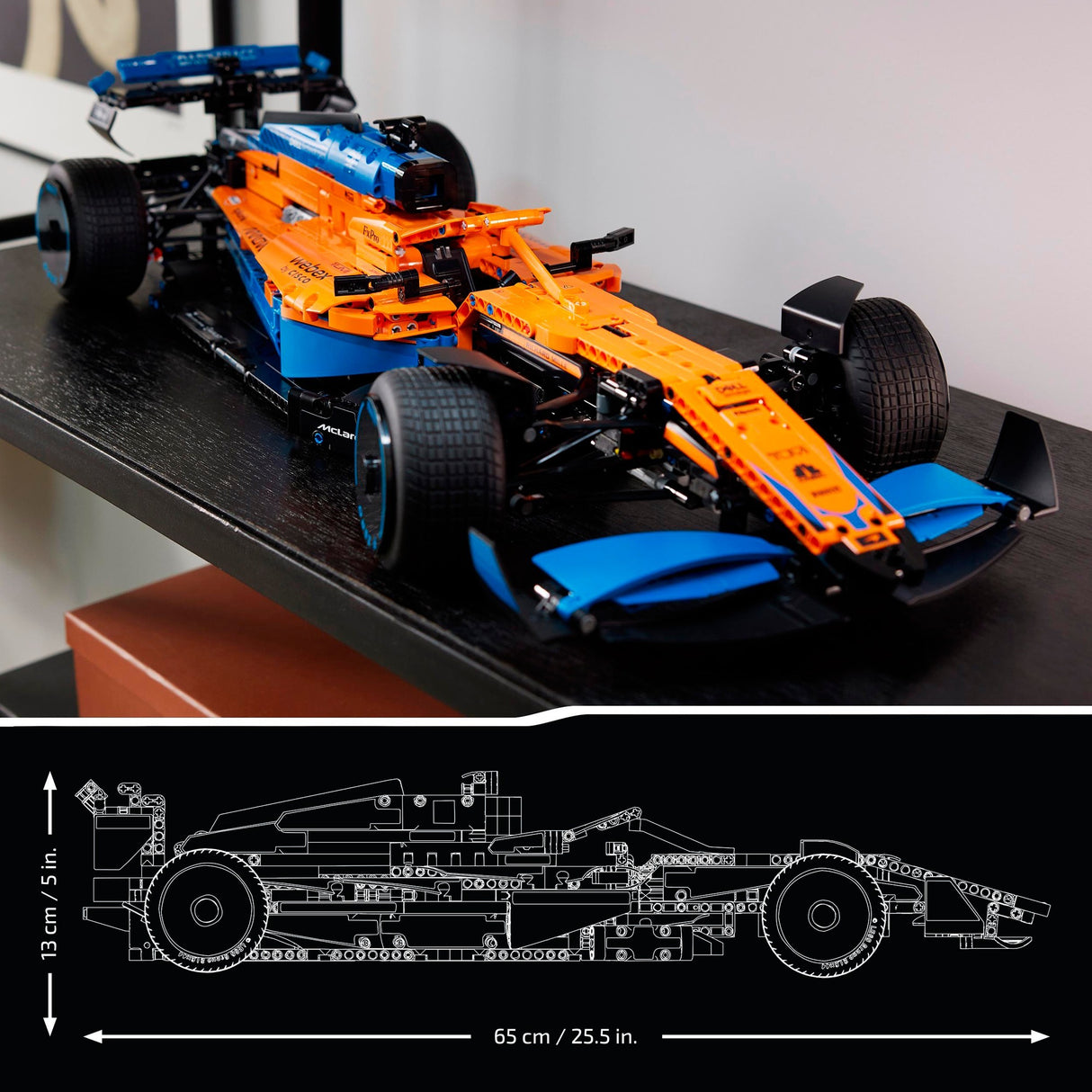 Lego technic mclaren formula 1 2022 racerbilsæt til voksne - 42141