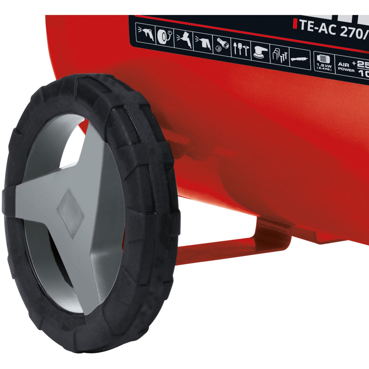 Einhell kompressor te-ac 270 50 10 (rød)