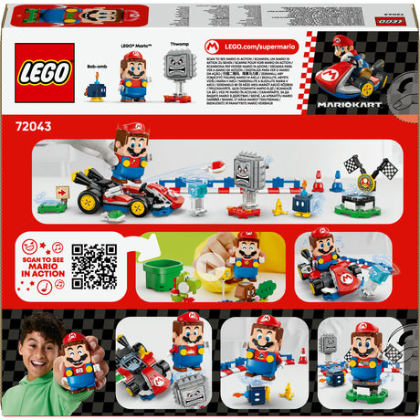 Lego® Super Mario™: Mario Kart™ – Interactive® Mario™ og Standard Kart - 72043