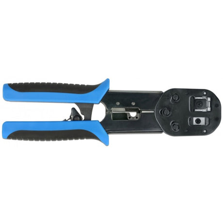 Delock rj45 crimp + cut sæt crimptang (sort blå)