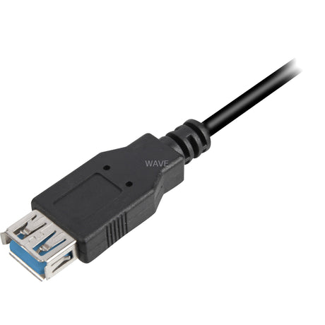 Sharkoon USB 3.0 forlængerkabel (sort, 1 meter)