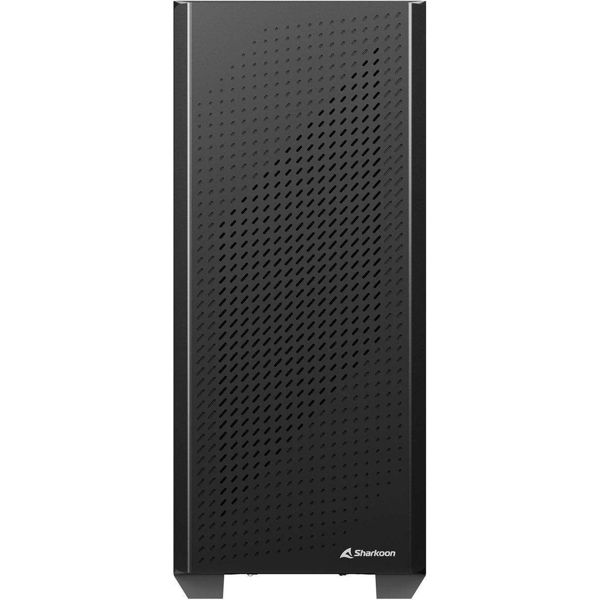 Sharkoon vs9 rgb sort midi tårnhus (sort | 2x usb-a | 1x usb-c | rgb | hærdet glas)