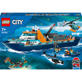 Lego city - konstruktionslegetøj til polarforskningsskibe (60368)
