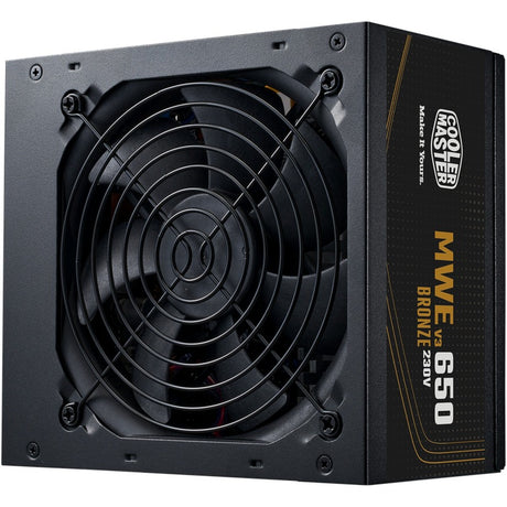 Cooler master mwe 650 bronze v3 650 watt strømforsyning (sort, 4x pcie)