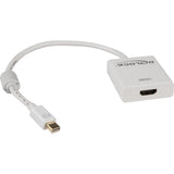 Delock mini displayport > hdmi-adapter (hvid, 0,2 meter, 4k)