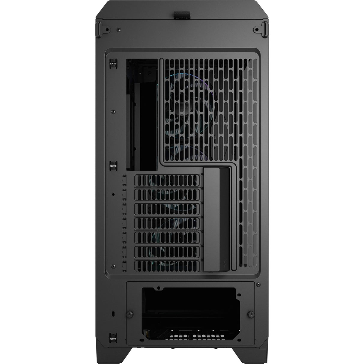 Fractal design meshify 3 xl rgb stort tårnhus (sort | 2x usb-a | 1x usb-c | rgb | hærdet glas)