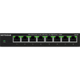 Netgear 8-ports 2.5G multi-gigabit ethernet uadministreret switch (sort, uadministreret)
