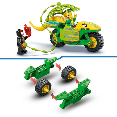 Lego spidey 11198 edderkop og elektrojagt med dinosaurkøretøjer