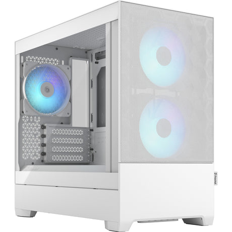 Fractal design pop mini air rgb midi tårnhus (hvid | 2x usb-a | rgb | vindue)
