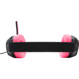 Powera Lucidsound LS10 Wired Gaming Headset - Midnight Branding Over-Ear Gaming Headset (Sort Pink, Playstation 5, Playstation 4, Xbox Series X|s, Xbox One, PC, Mobil)