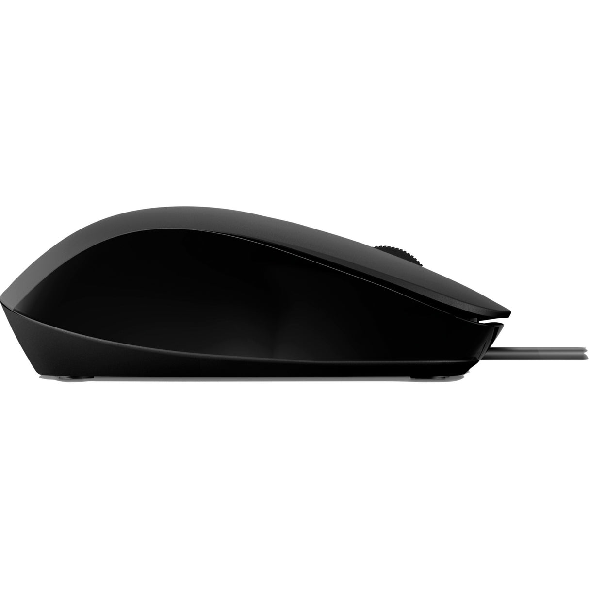 Hp 150 mus med kabel (sort, 1600 dpi)