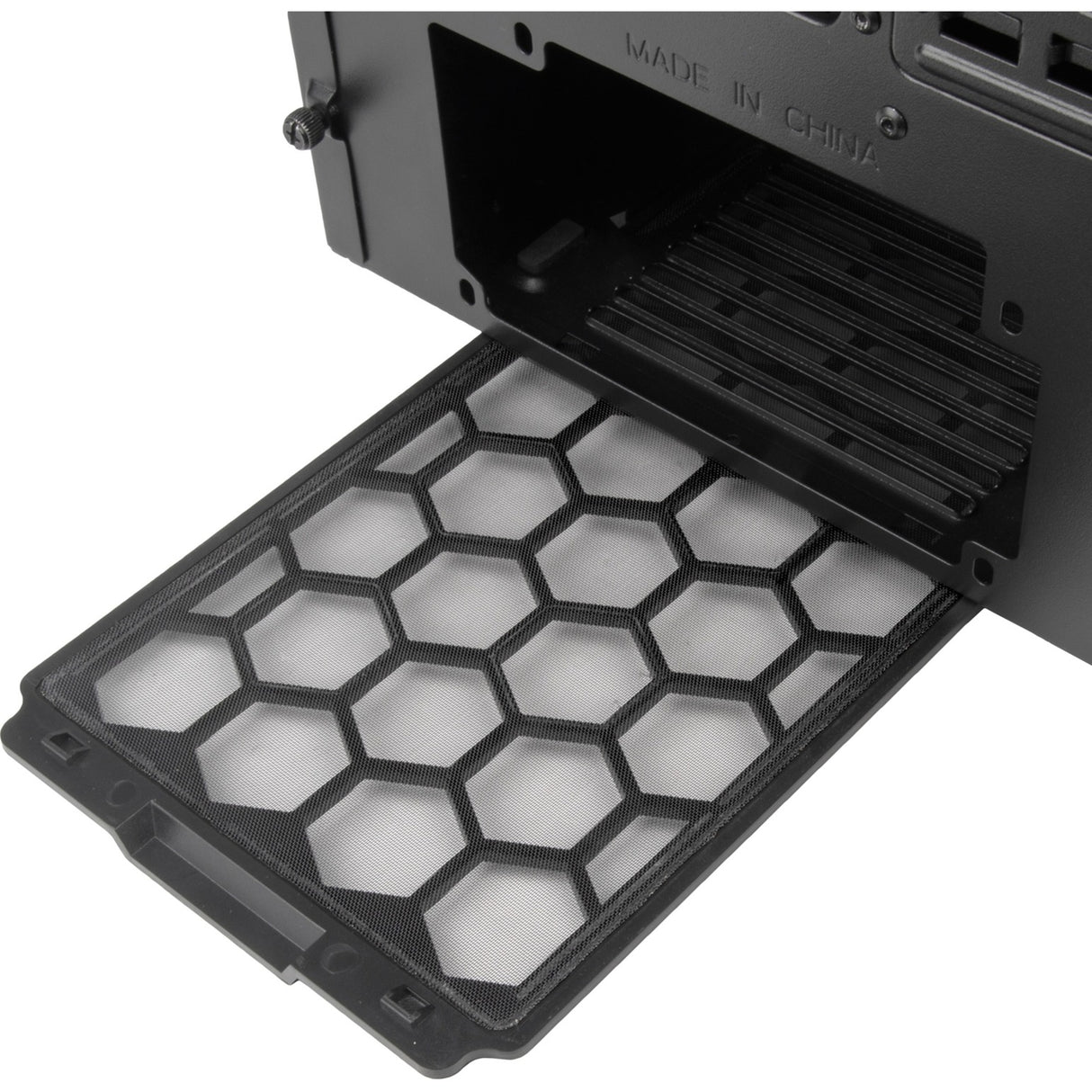Silverstone seta q1 midi tårnhus (sort | 2x USB-A | 1x USB-C)