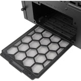 Silverstone seta q1 midi tårnhus (sort | 2x USB-A | 1x USB-C)