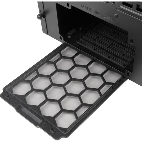 Silverstone seta q1 midi tårnhus (sort | 2x USB-A | 1x USB-C)