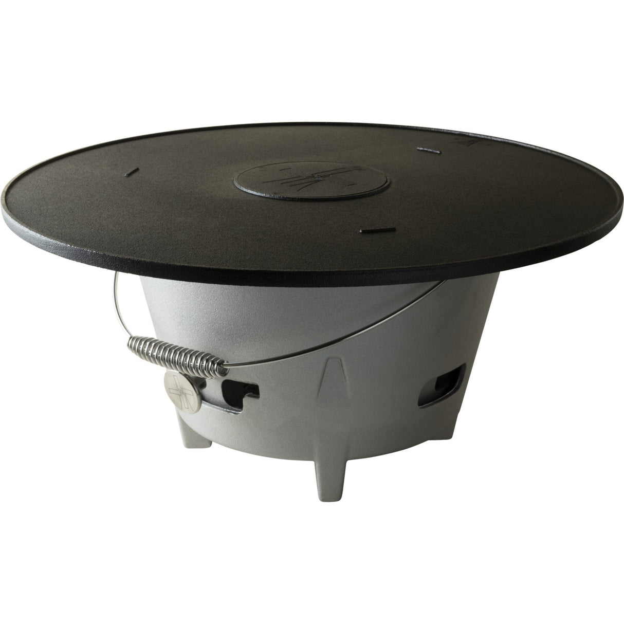 Vindmøllen plancha grillplade (sort, 75 cm)